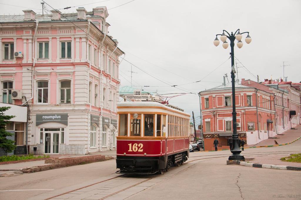 Исторический трамвай вернется на улицу Рождественскую в Нижнем Новгороде
