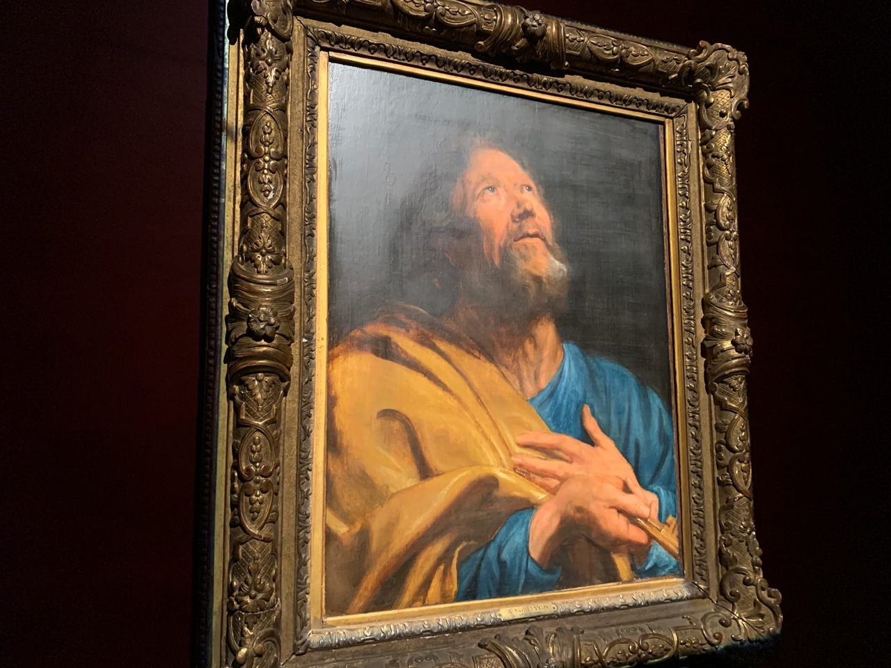 Выставка одной картины Антониса ван Дейка «Кающийся Апостол Петр» открылась в Нижегородском художественном музее