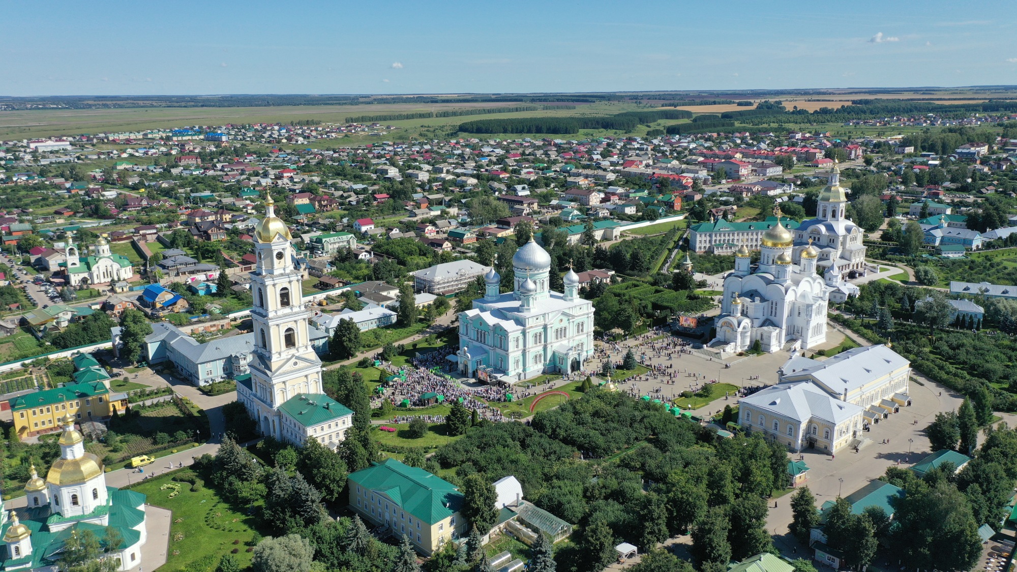 дивеево монастырь фото сверху