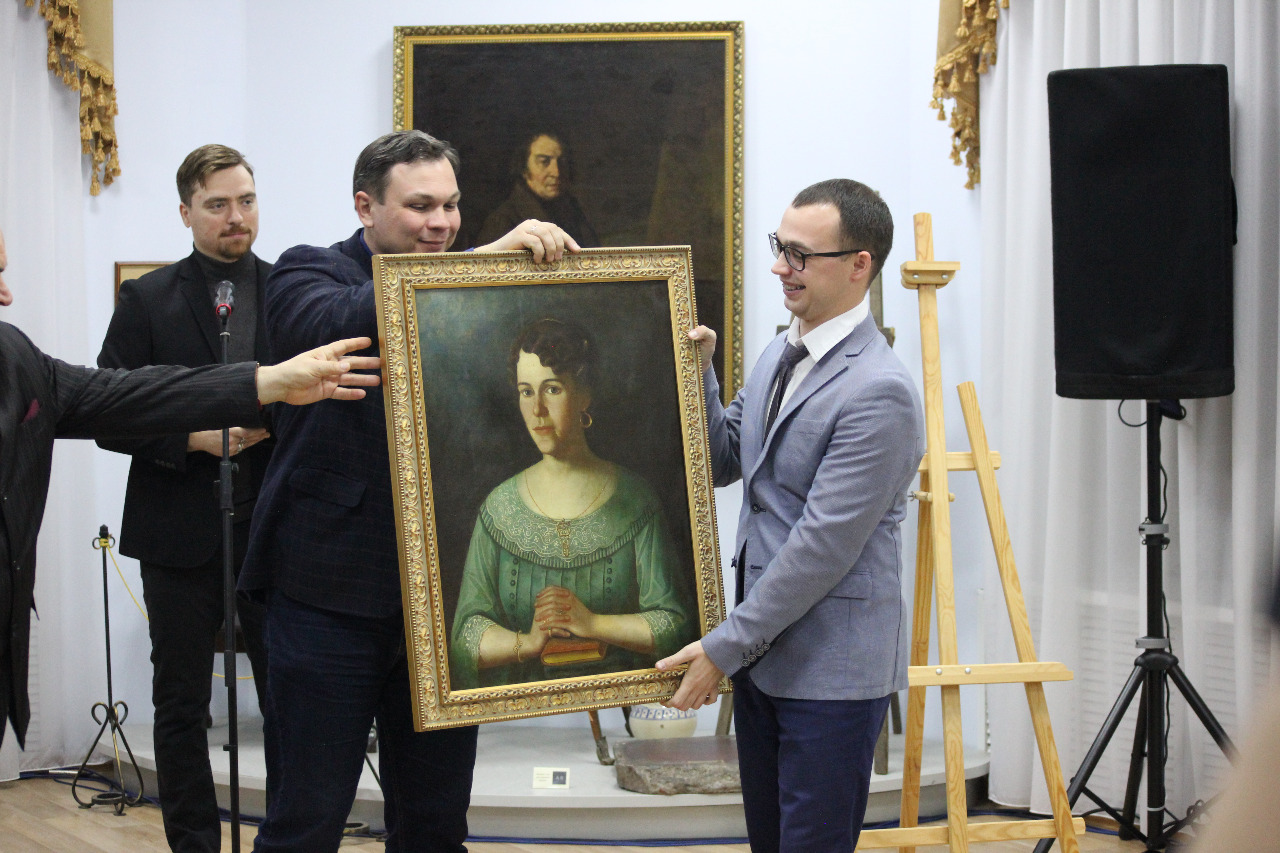Историко-художественному музею Арзамаса передана в дар картина основателя первой в России провинциальной школы живописи Александра Ступина