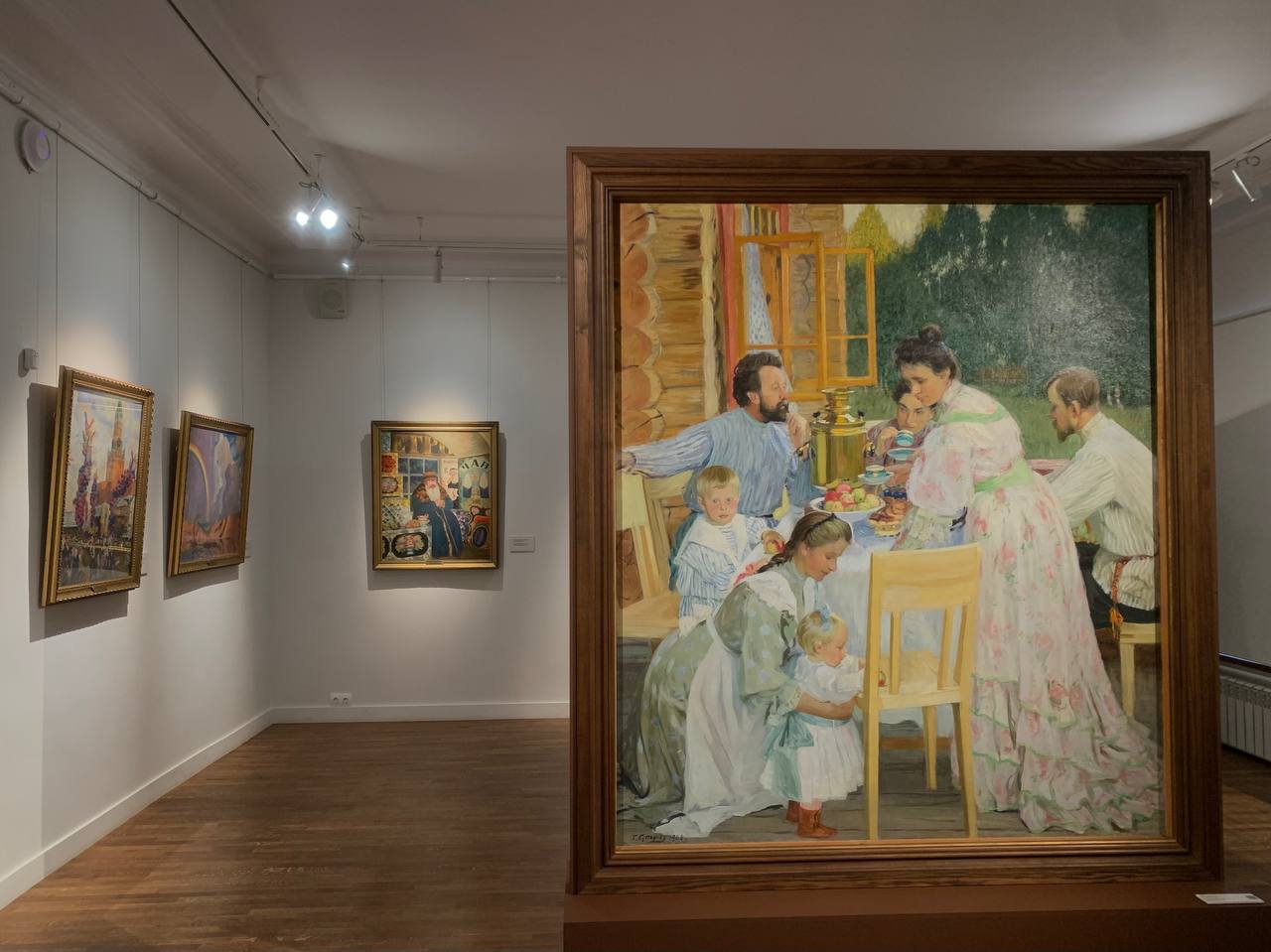 Монографическая выставка работ Бориса Кустодиева открылась в Нижегородском художественном музее