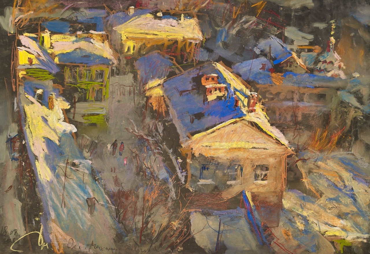 Персональная выставка художника Михаила Дуцева «Графика города» в нижегородском Доме архитектора открыта до 21 мая