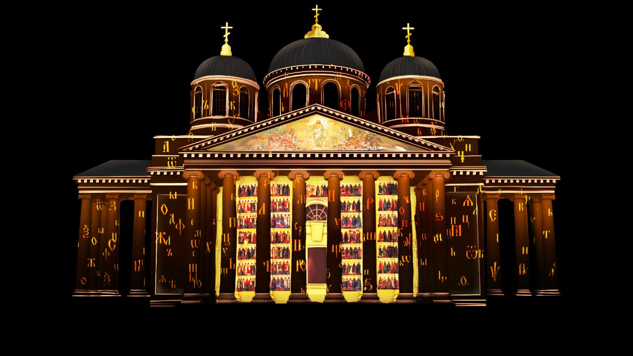 Тематическая аудиовизуальная инсталляция украсит Воскресенский собор в  Арзамасе 29 июля