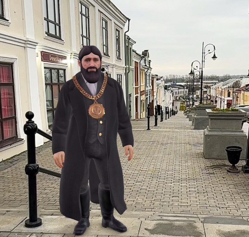 18 виртуальных арт-объектов появилось на Гостином ряду в Арзамасе