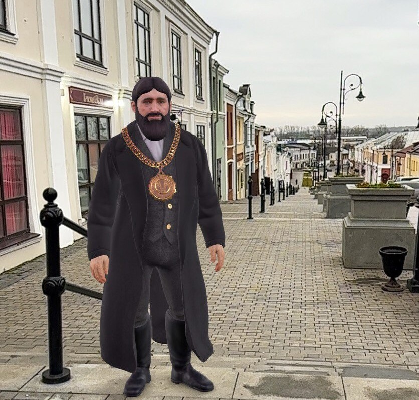 18 виртуальных арт-объектов появилось на Гостином ряду в Арзамасе