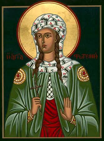 Мученица Фоти́на (Светла́на) Самаряныня, Римская