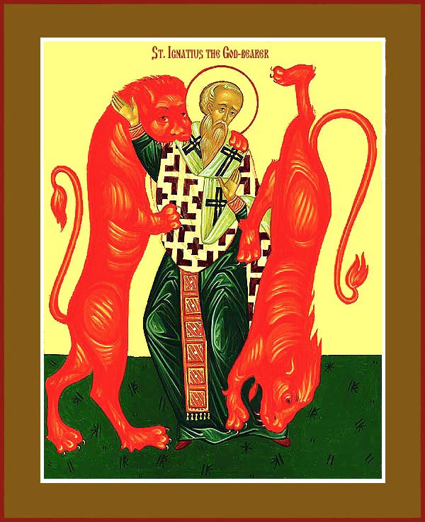Священномученик Игна́тий Богоносец, Антиохийский, епископ