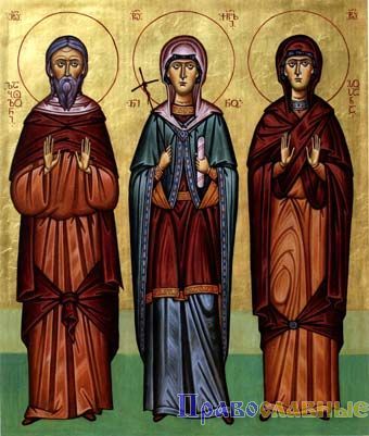 Преподобная Соса́нна Каппадокийская