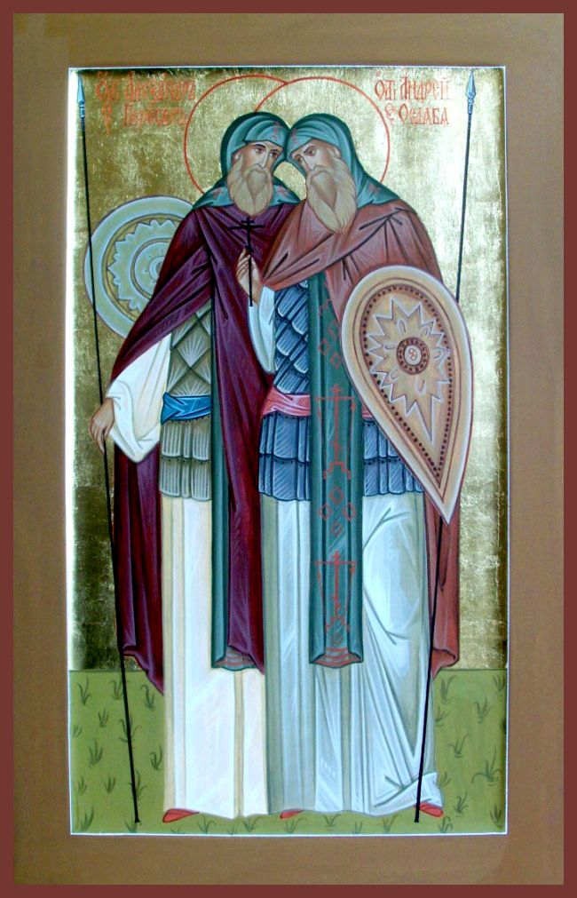 Преподобный Алекса́ндр Пересвет, воин, схимонах