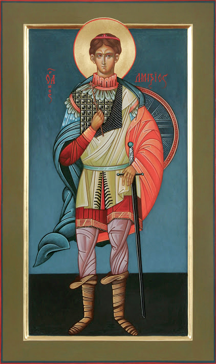 Великомученик Дими́трий Солунский (Фессалоникийский), Мироточивый