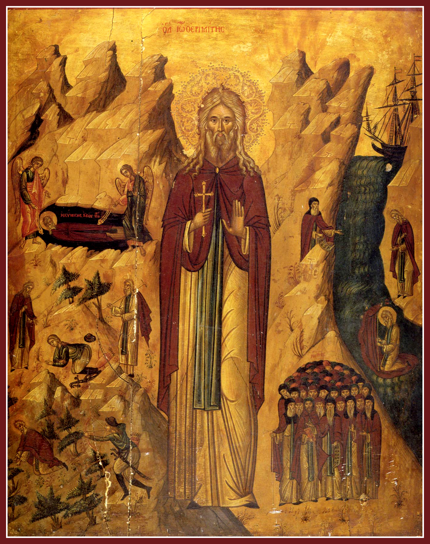 Преподобный Иоа́нн Прозорливый, Египетский