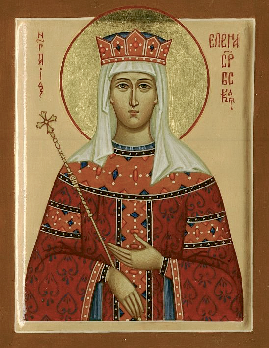 Преподобная Елена Сербская, королева