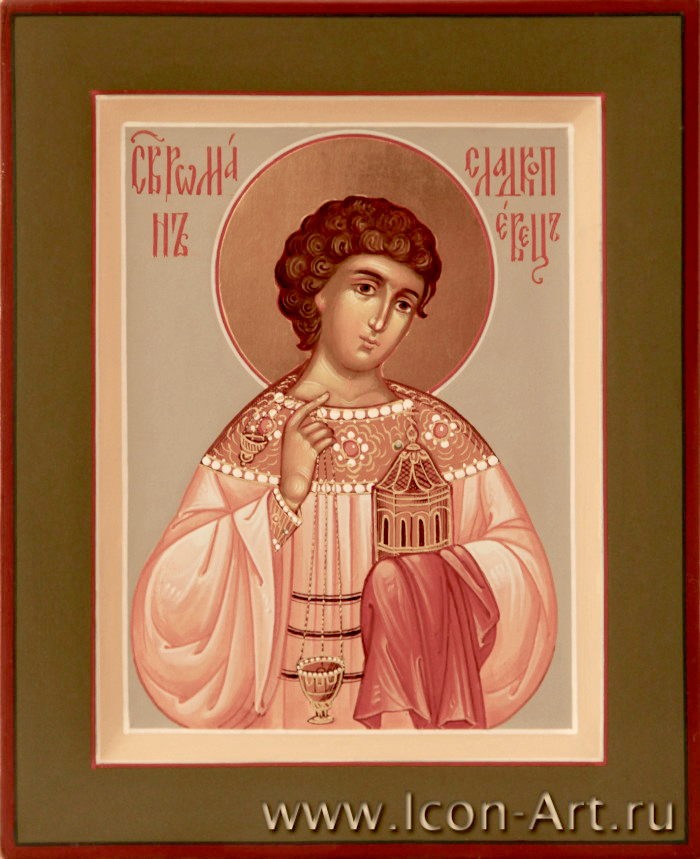 Преподобный Роман Сладкопевец, Константинопольский, диакон