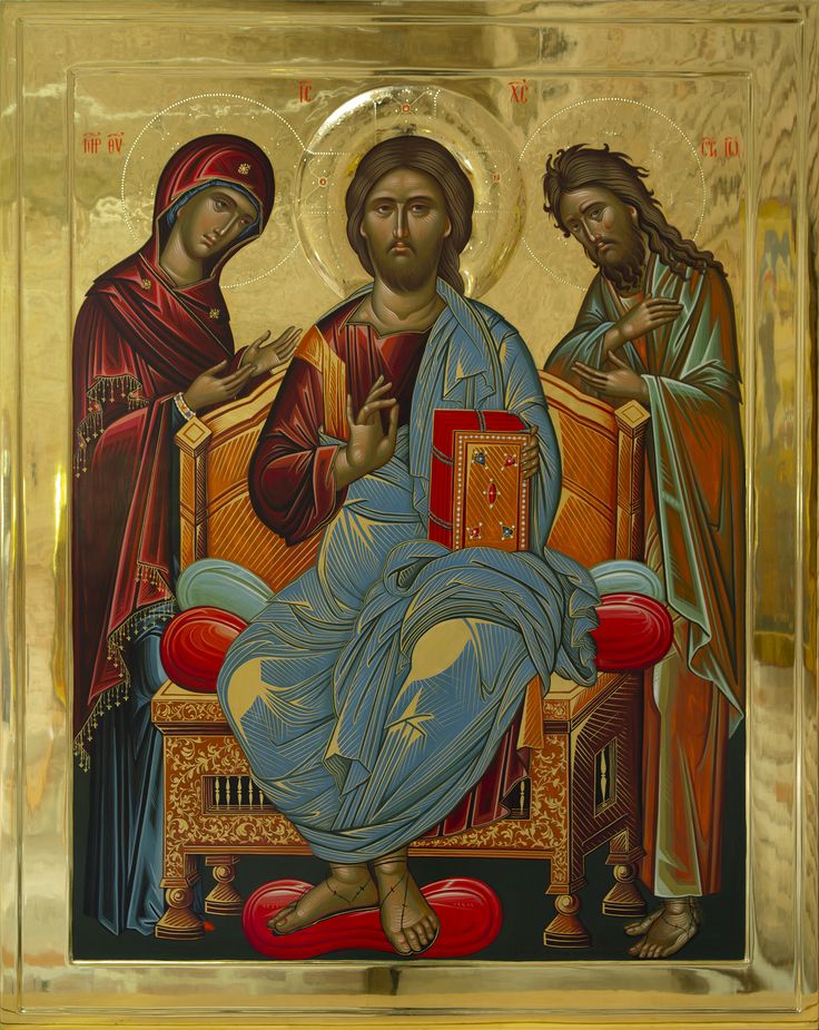 Икона Спасителя «Деисис»