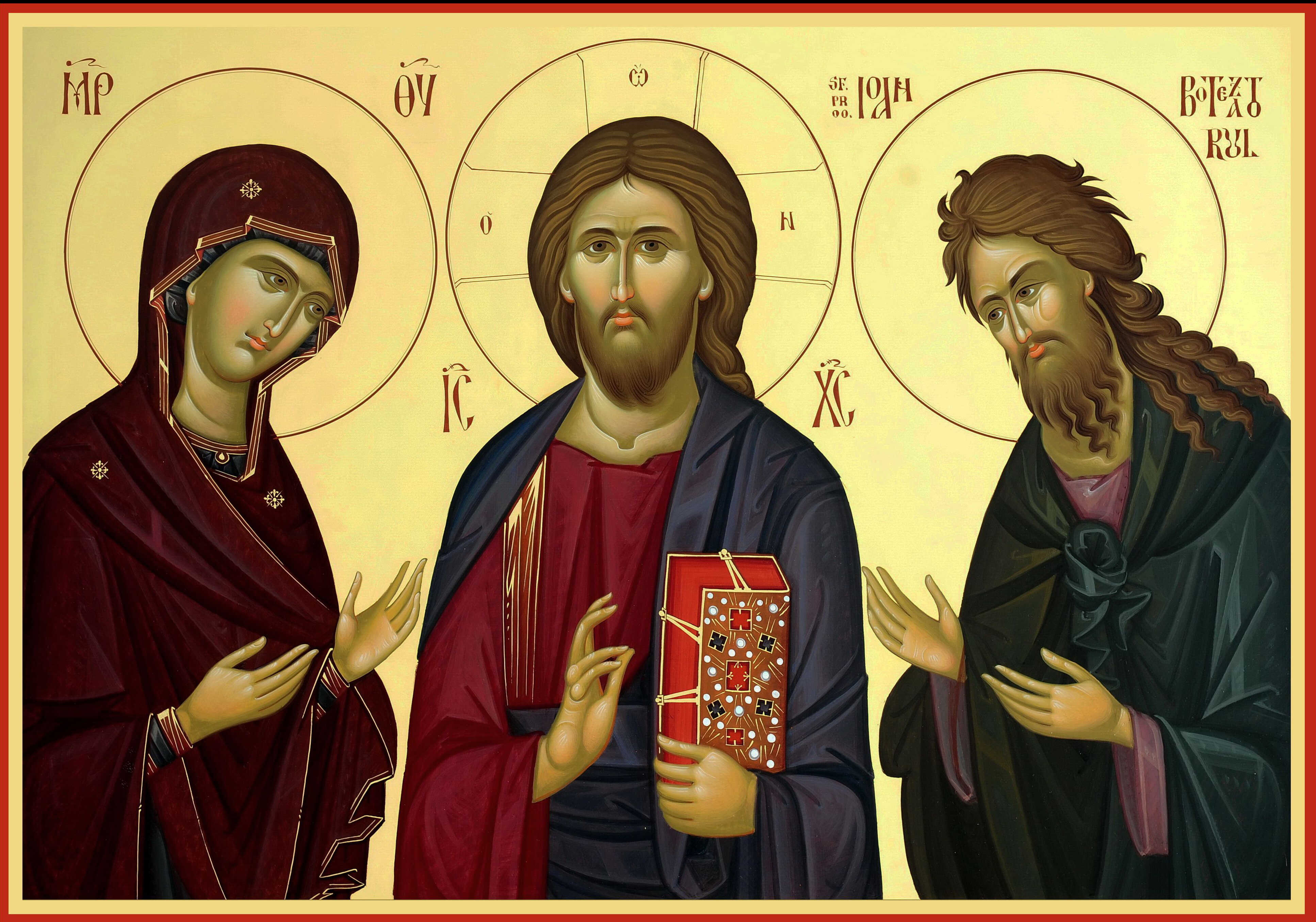 Икона Спасителя «Деисис»