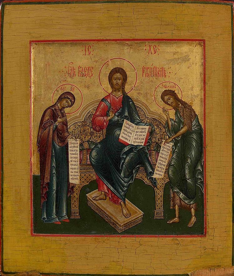 Икона Спасителя «Деисис»