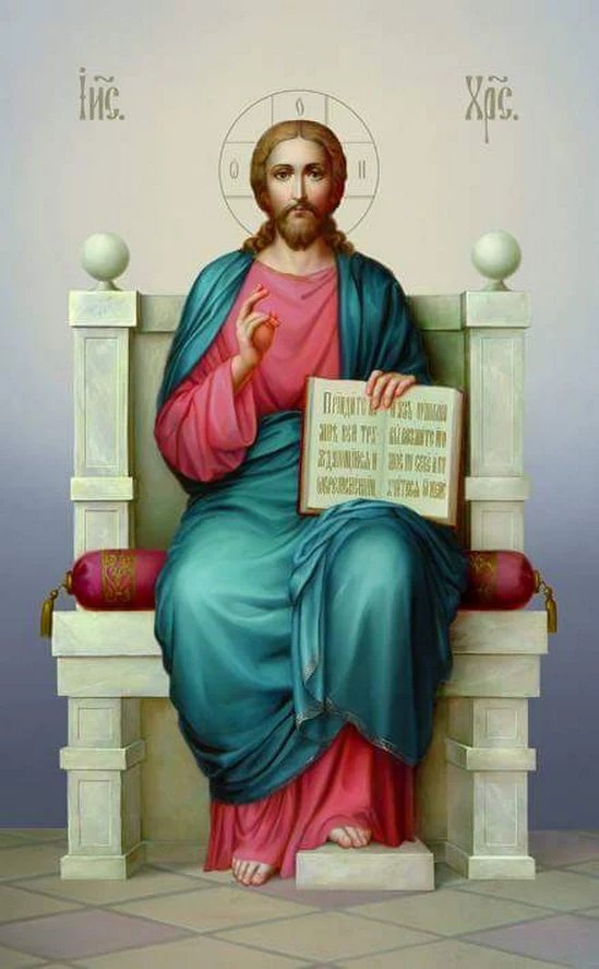 Икона Спасителя «Спас на престоле»