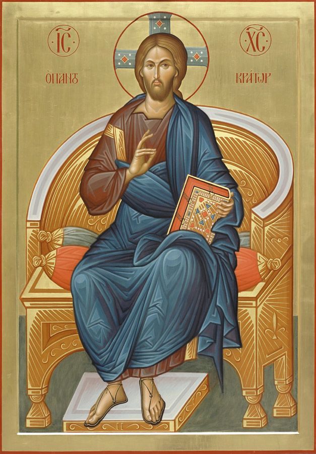 Икона Спасителя «Спас на престоле»