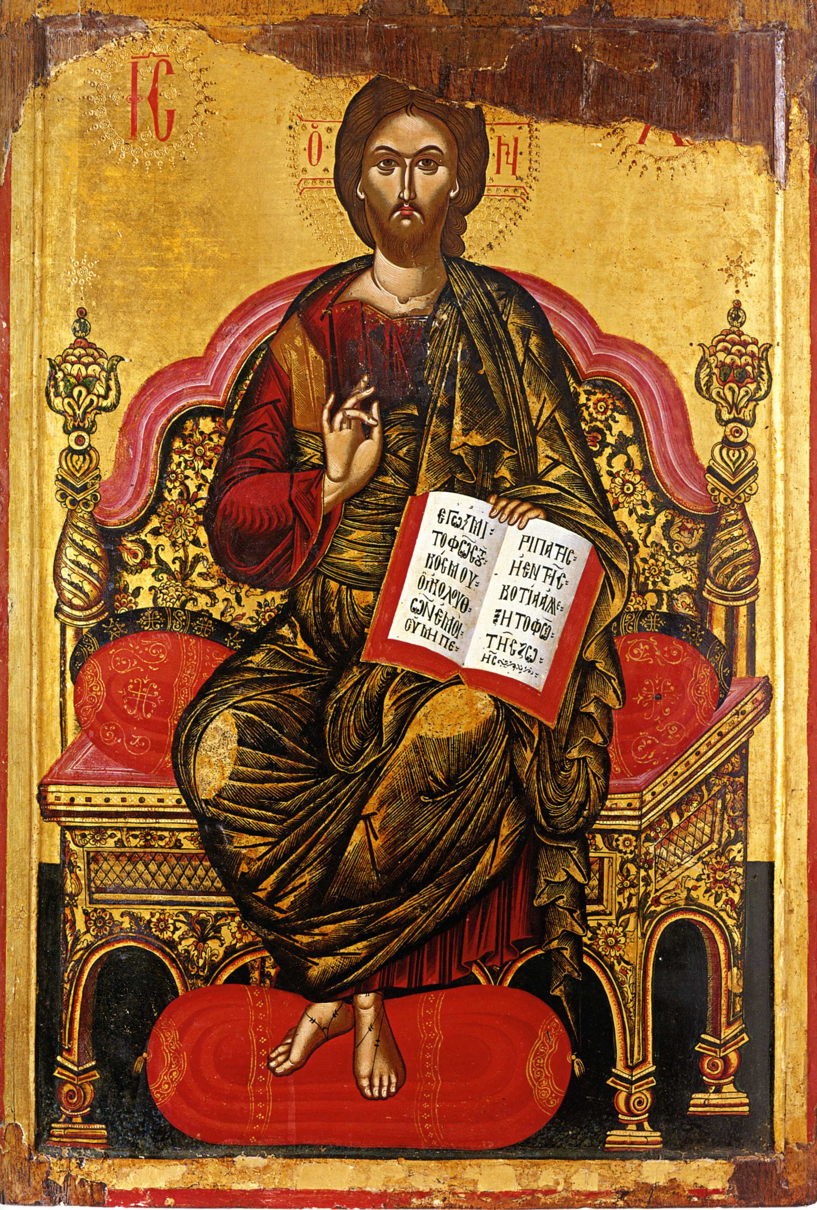 Икона Спасителя «Спас на престоле»