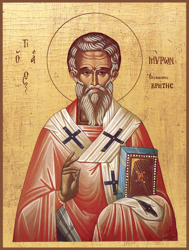 Святитель Миро́н, епископ Критский