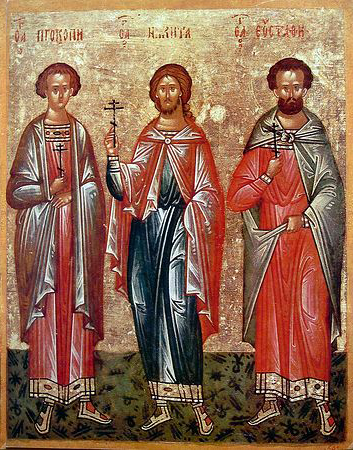 Великомученик Проко́пий (до мученичества Неа́ний) Кесарийский (Палестинский)