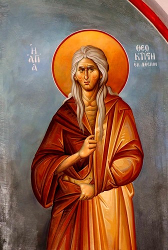 Преподобная Феокти́ста Паросская