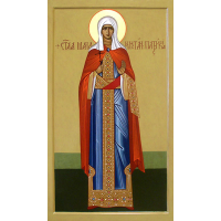 Мученица Мария Константинопольская, патрицианка
