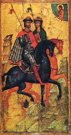 Благоверный князь Бори́с (в Крещении Рома́н), страстотерпец