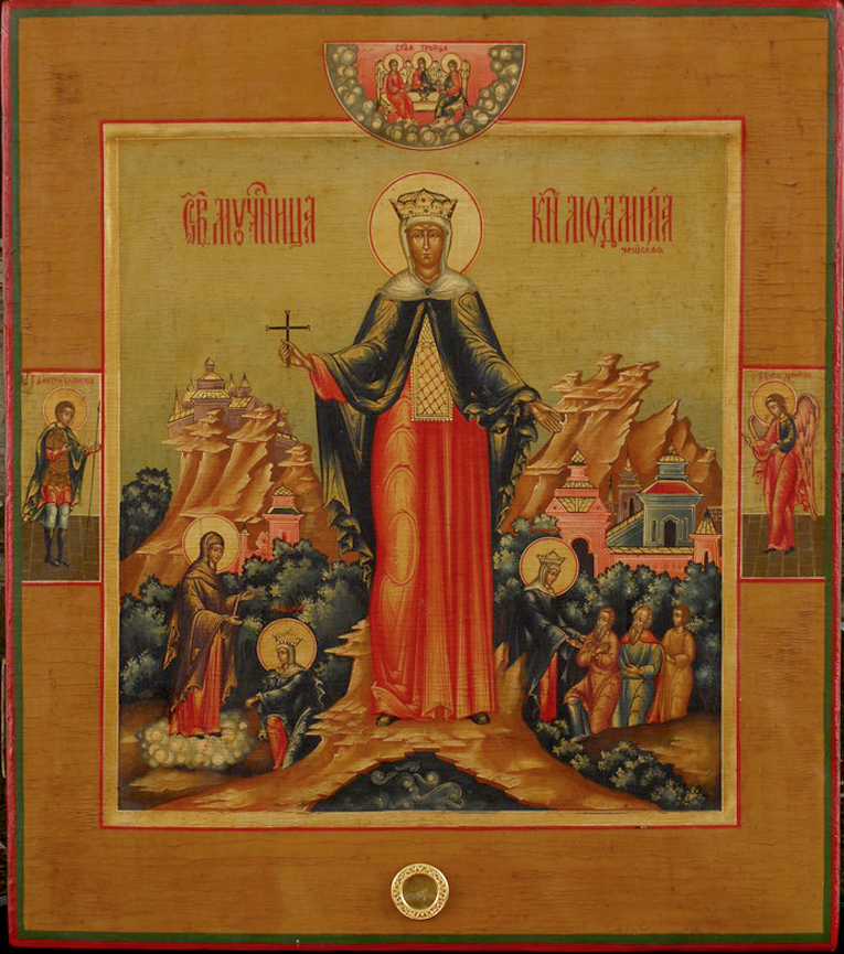 Мученица Людмила Чешская, княгиня