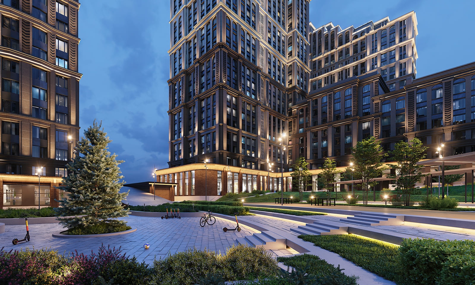 Sezar Ramp SEZAR CITY – жилой комплекс от застройщика Sezar Group