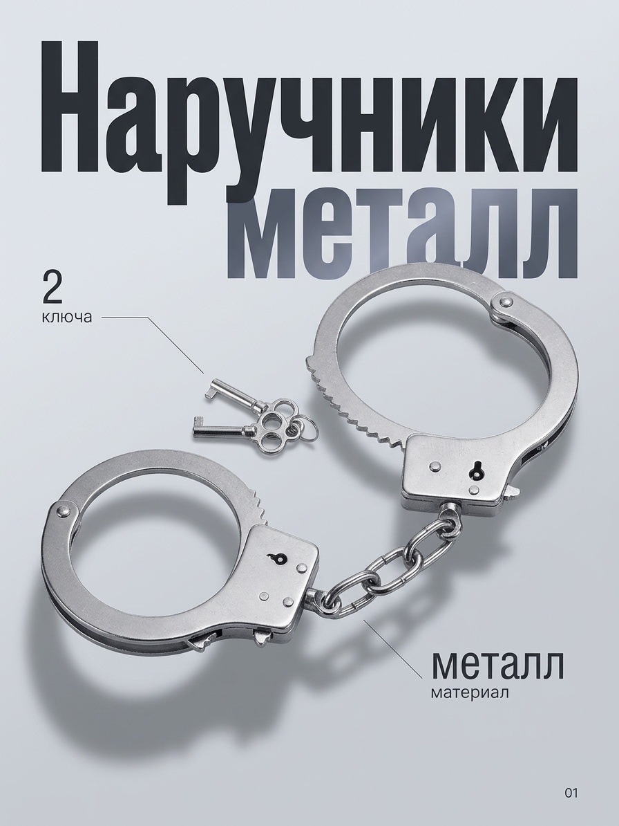 Наручники металлические