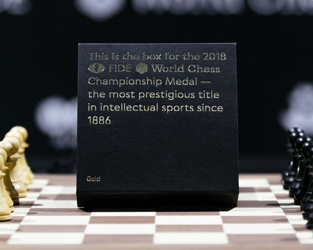 Brand New: New Logo and Identity for 2018 World Chess Championship by Shuka  Design