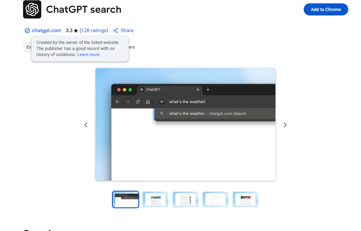 ChatGPT переезжает в Chrome — прямо в бой с Gemini