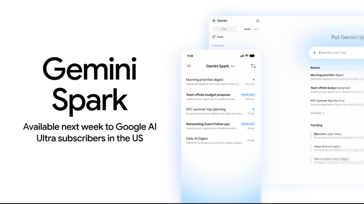 Gemini Spark: Google запустил агента, который живёт в облаке и читает ваш Gmail