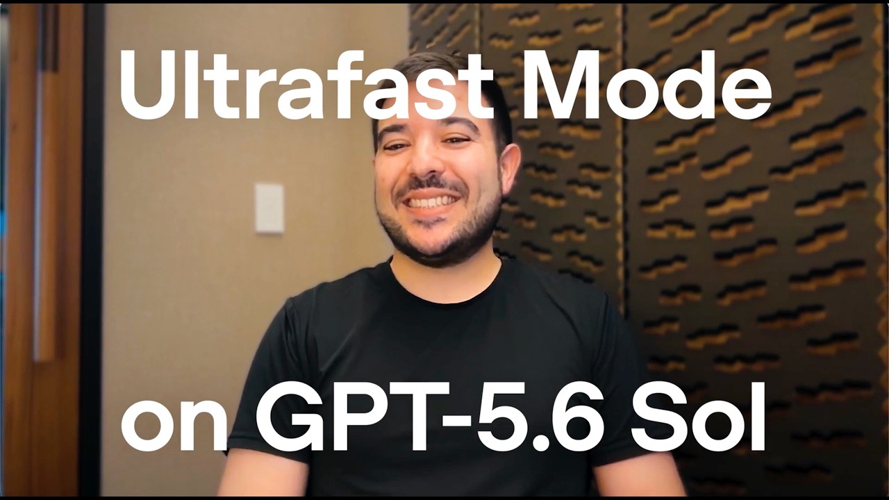 GPT-5.6 Sol разогнали в 14 раз: OpenAI показала режим Ultrafast