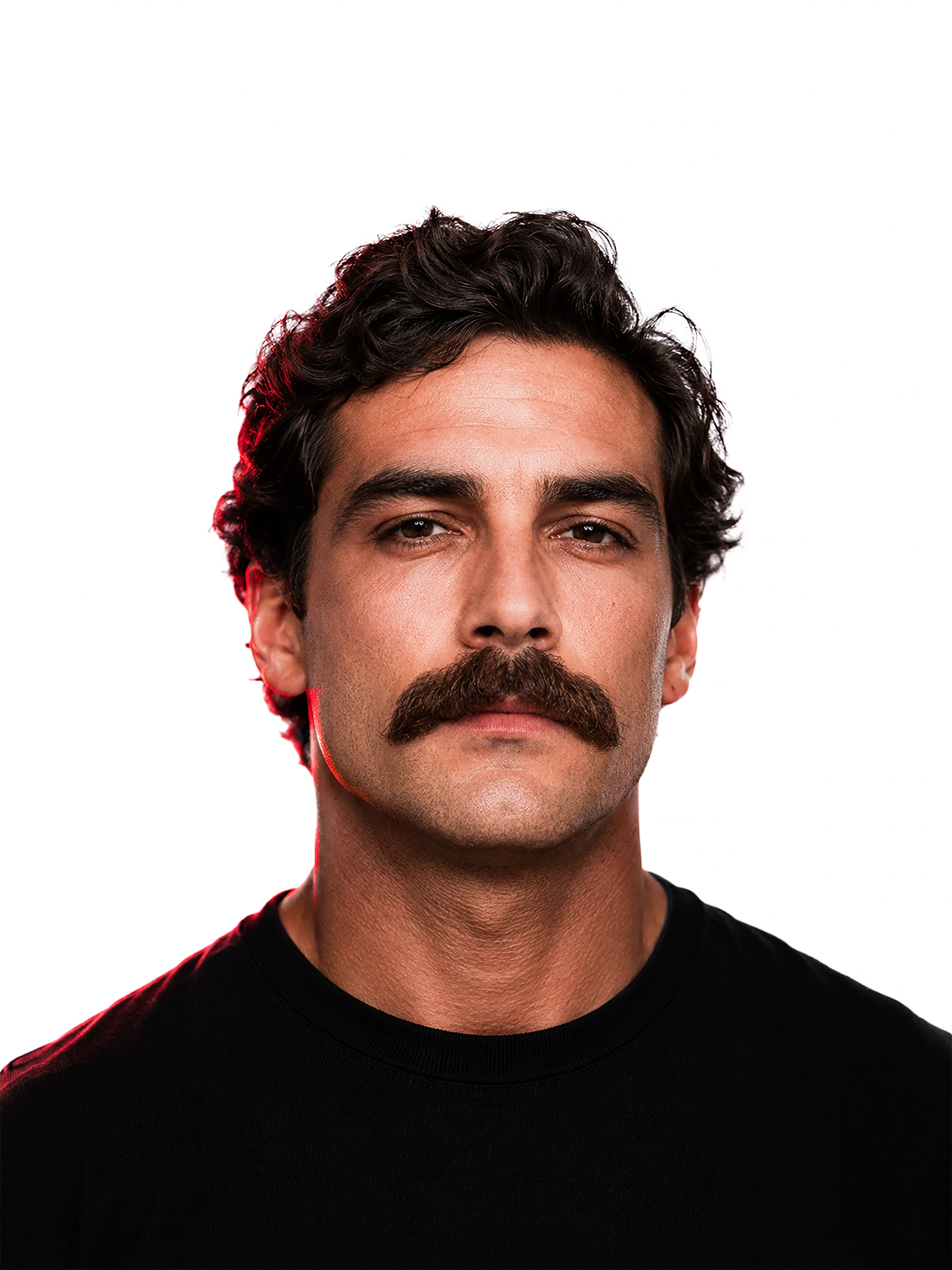 Шеврон / Chevron Mustache, пример оформления в каталоге Shaver Family