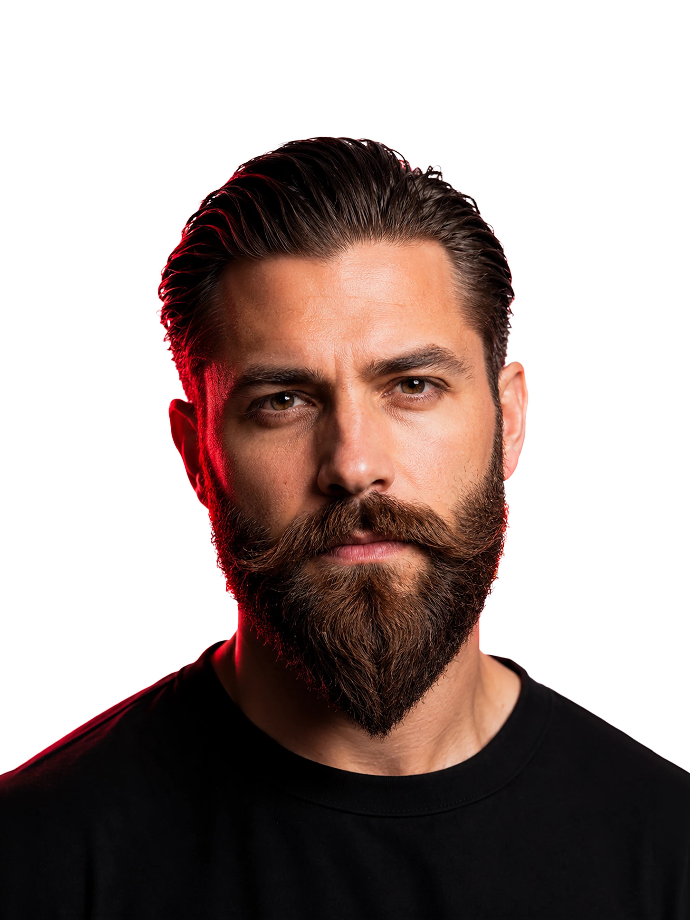 Утиный хвост / Ducktail Beard, пример оформления в каталоге Shaver Family