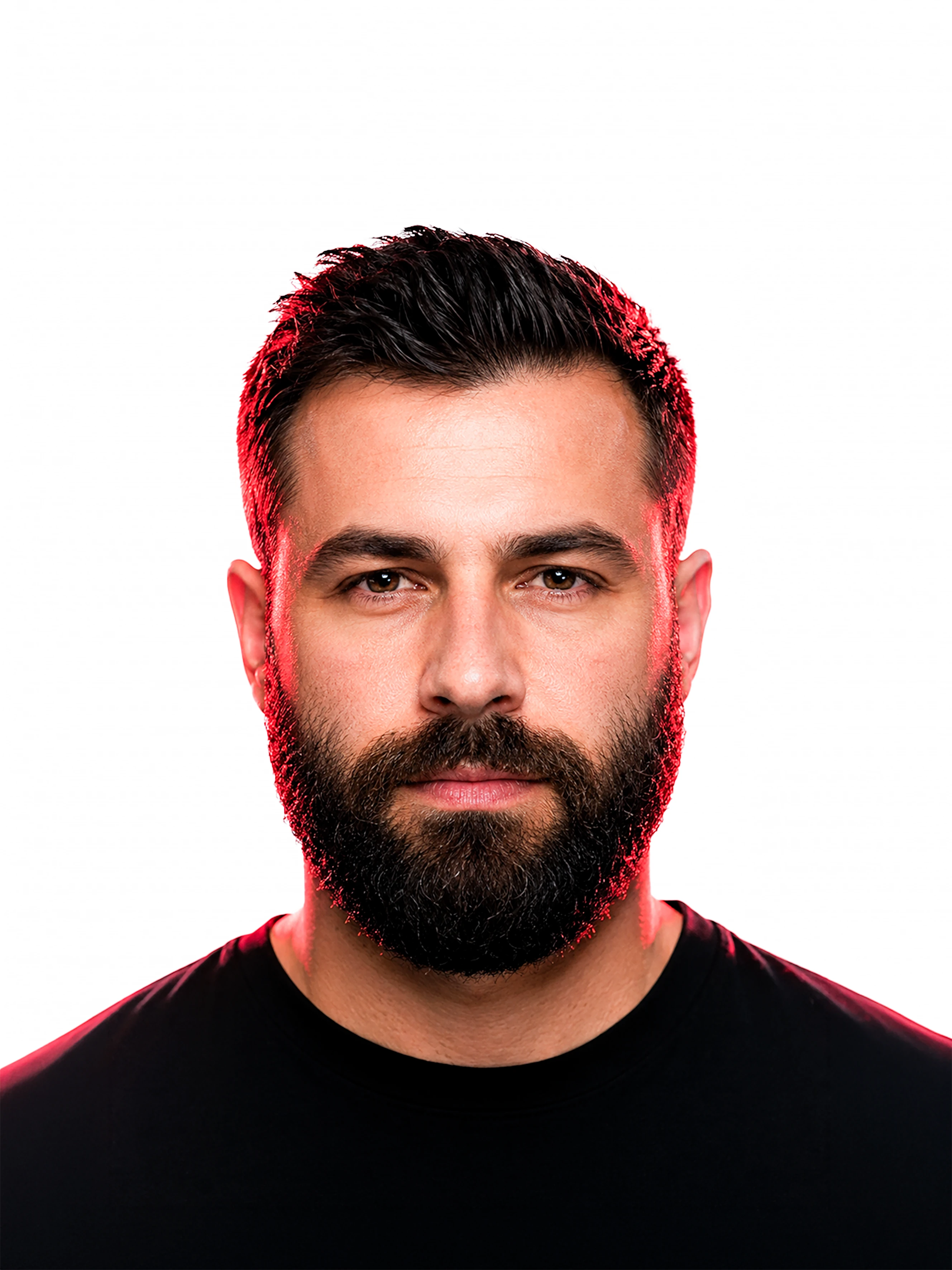 Полная борода / Full Beard, пример оформления полной бороды Shaver Family