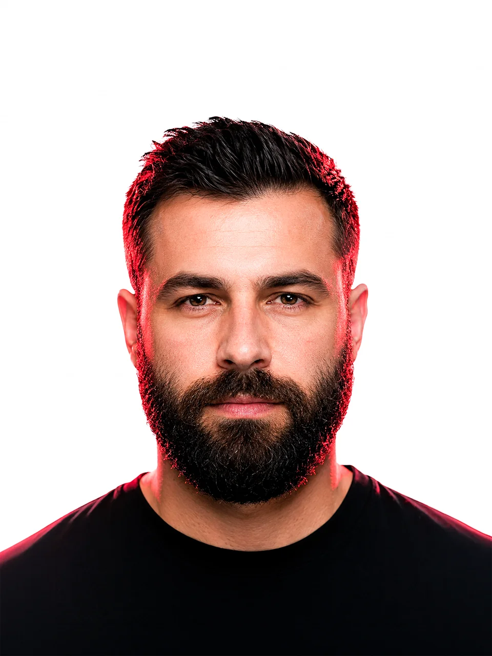 Полная борода / Full Beard, пример оформления полной бороды Shaver Family