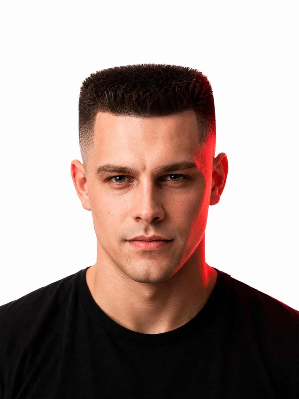 Площадка / Flat Top, пример мужской стрижки для интерактивного каталога Shaver Family