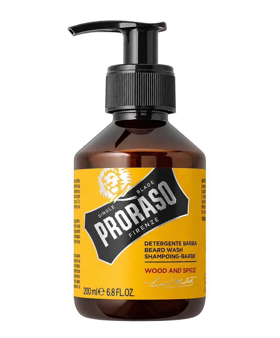 PRORASO Wood and Spice шампунь для бороды