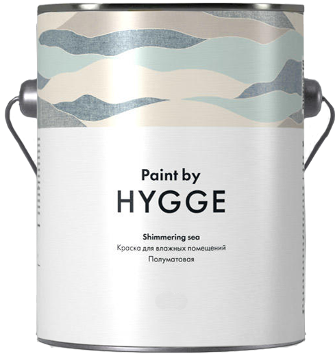 Hygge Shimmering Sea полуматовая краска для влажных помещений