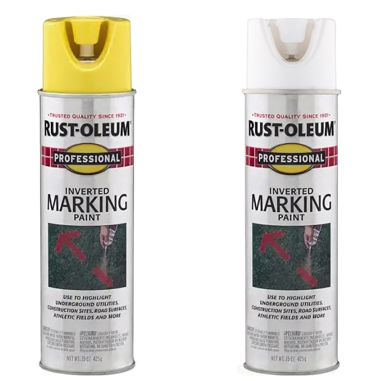 Маркировочная краска по бетону асфальту и другим дорожным покрытиям Professional Marking Spray