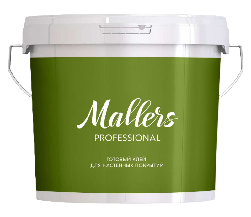 Готовый клей "Mallers Professional" для всех видов обоев