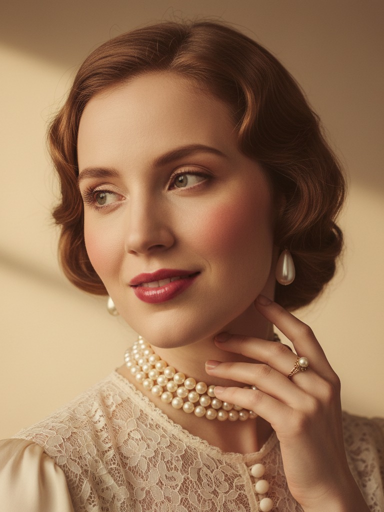 Нейрофотосессия для Instagram — Жемчуг и кружево