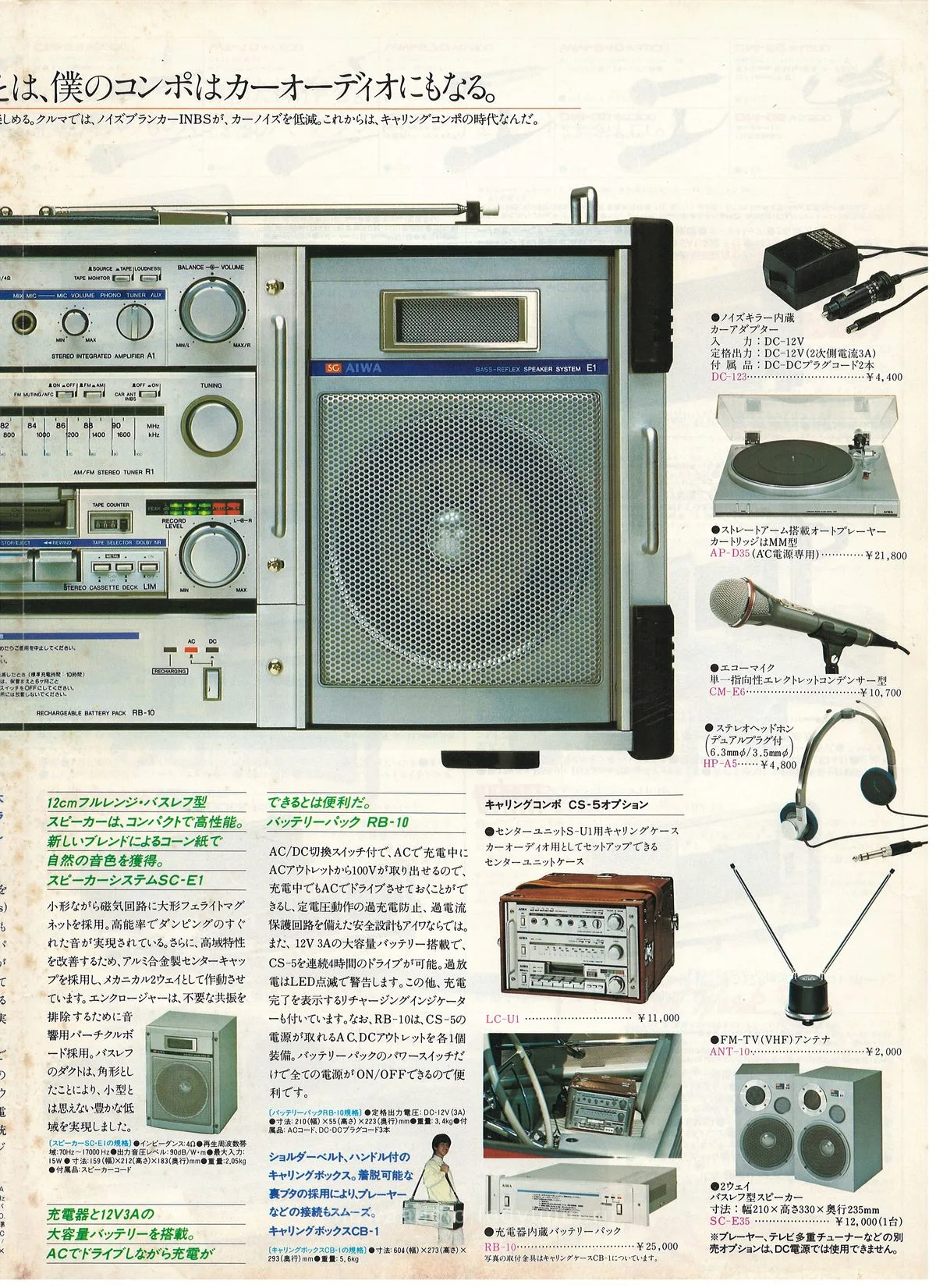 AIWA Cassette Audio — доп. 2