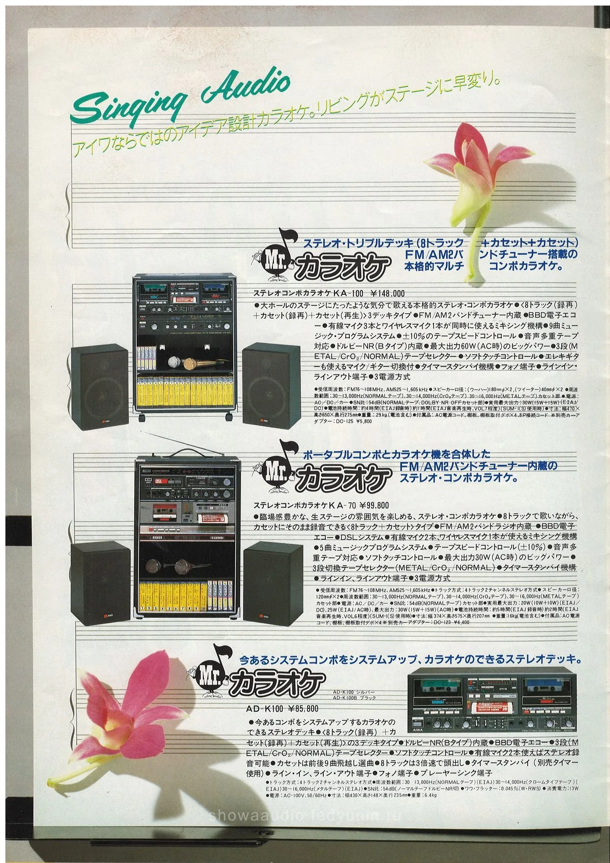 AIWA Cassette Audio&Video — 10