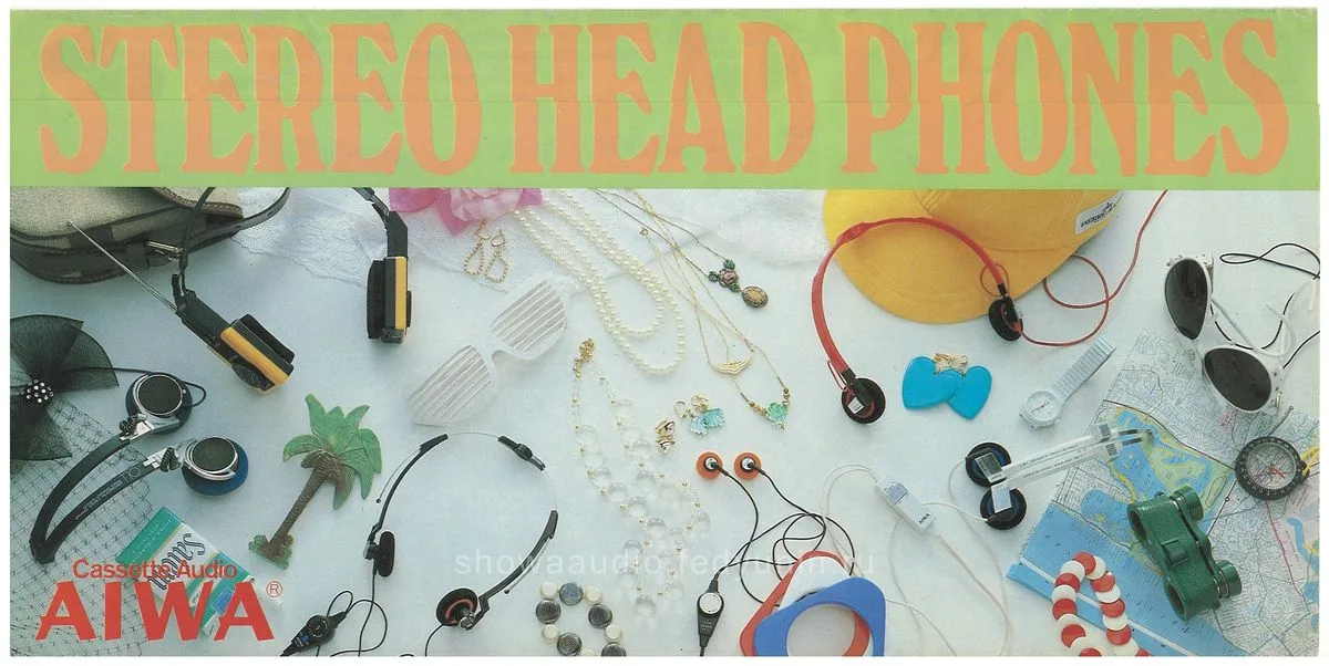 AIWA STEREO HEAD PHONES — обложка