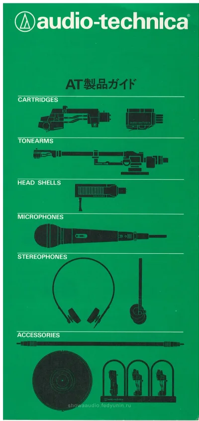 Audio-Technica AT Products Guide