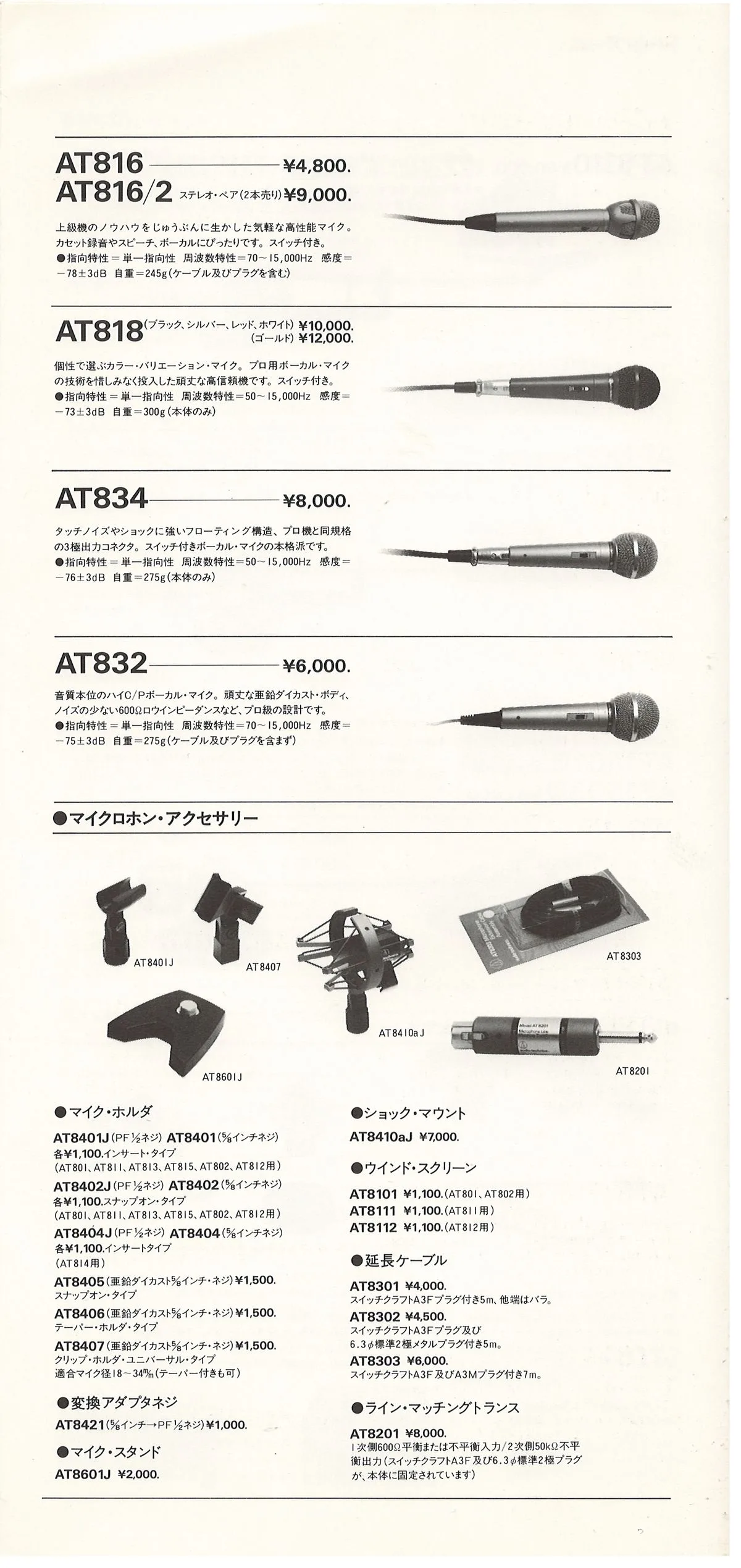 Audio-Technica AT Products Guide — 10